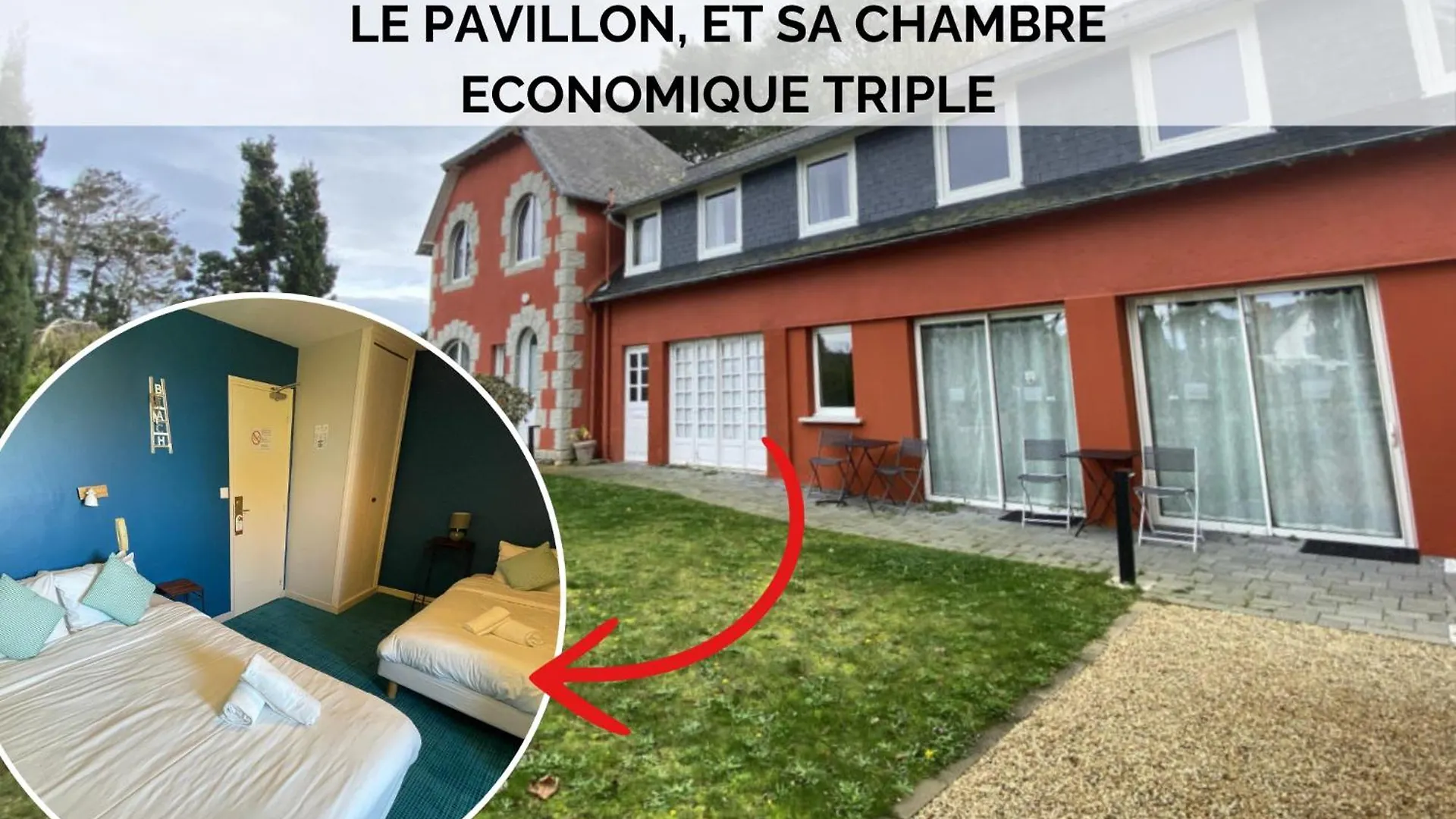 ***  Park Hotel Bellevue Trégastel Frankreich